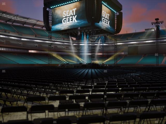 Lincoln Financial Field - Section Floor 23 Seat View