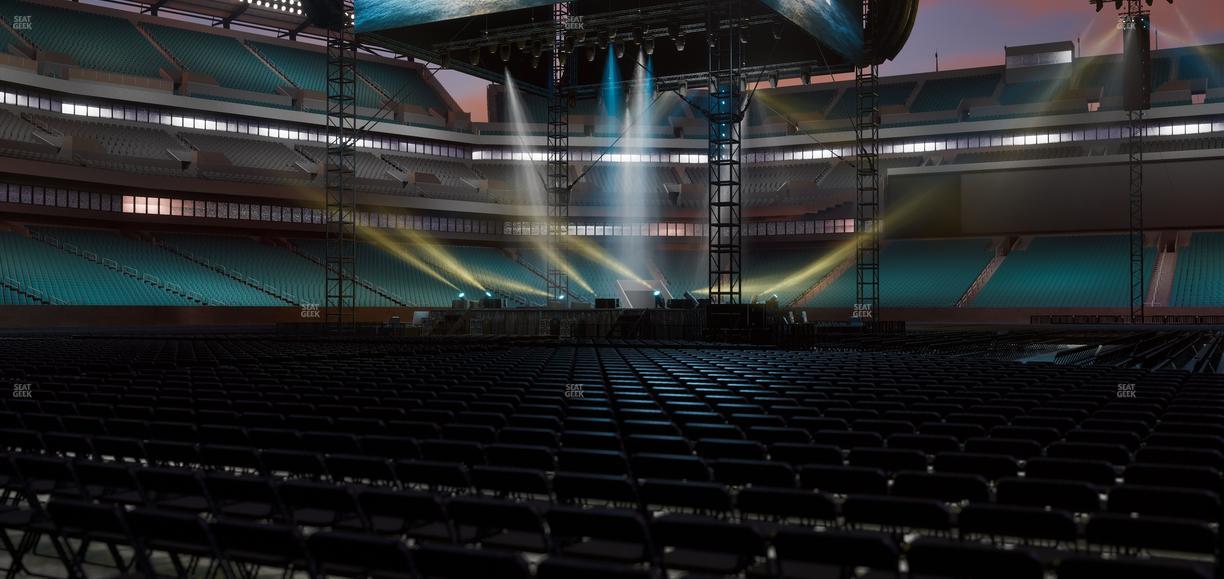 Lincoln Financial Field - Section Floor 24 Seat View