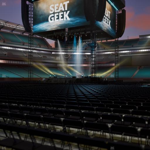 Lincoln Financial Field - Section Floor 24 Seat View