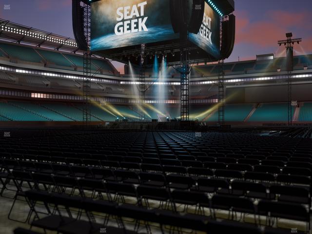 Lincoln Financial Field - Section Floor 24 Seat View