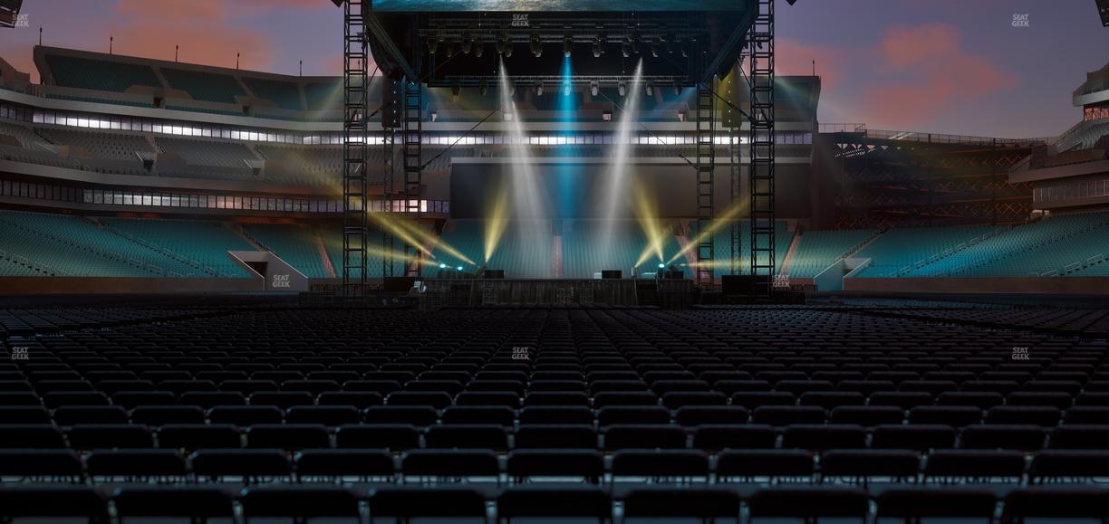 Lincoln Financial Field - Section Floor 25 Seat View