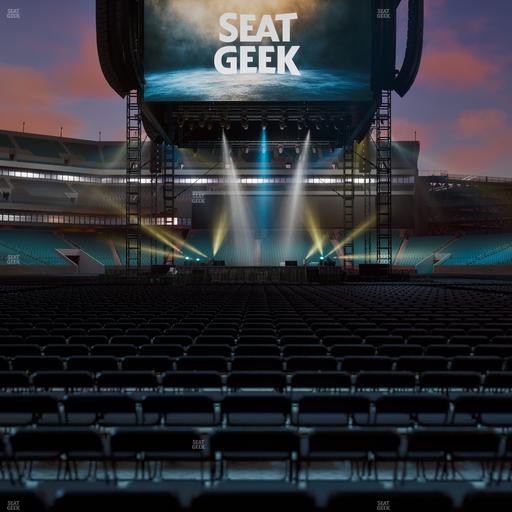 Lincoln Financial Field - Section Floor 25 Seat View