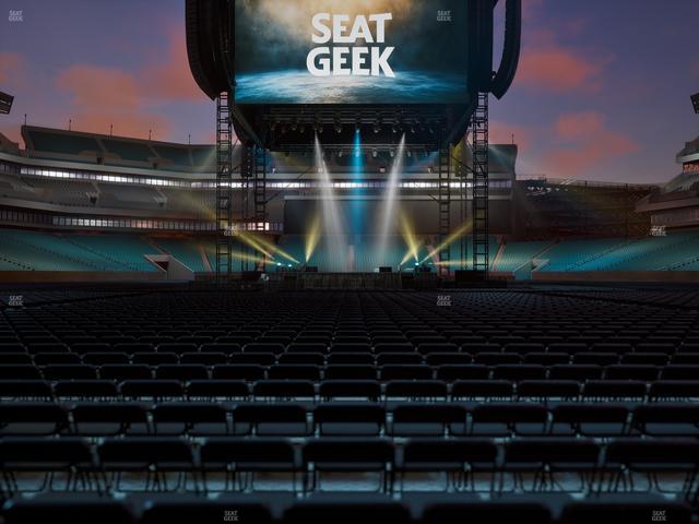 Lincoln Financial Field - Section Floor 25 Seat View