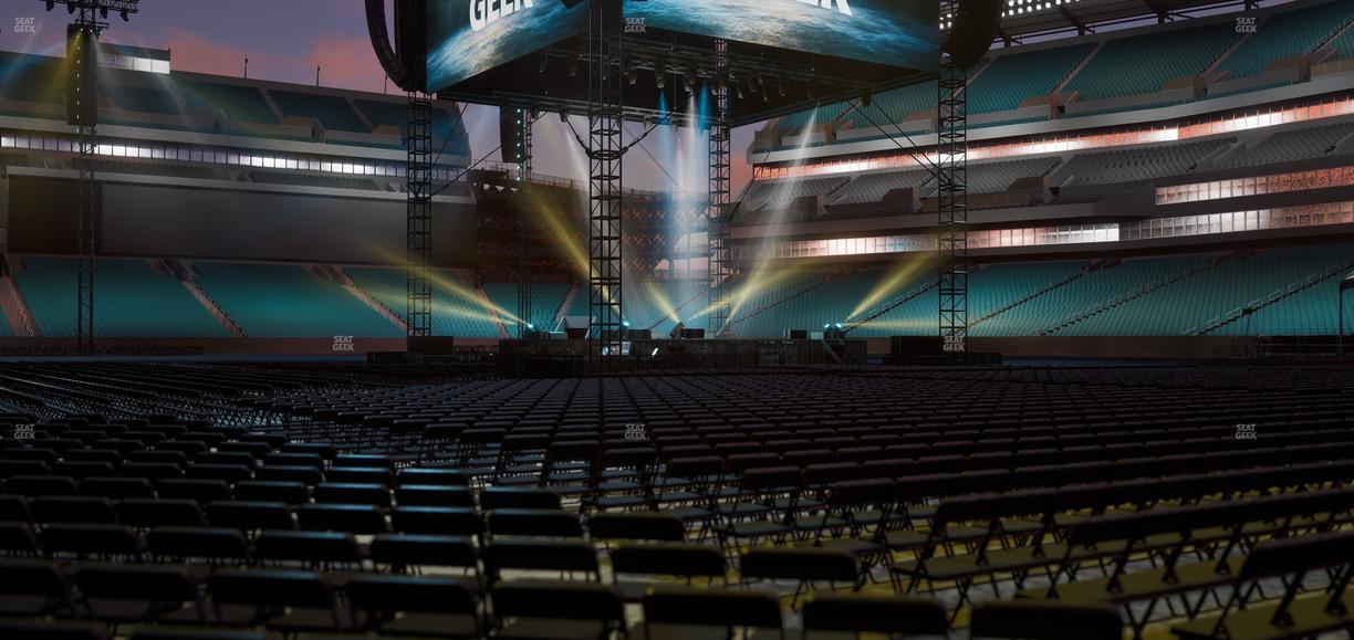 Lincoln Financial Field - Section Floor 27 Seat View