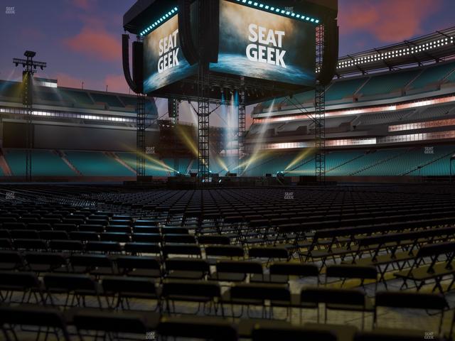 Lincoln Financial Field - Section Floor 27 Seat View