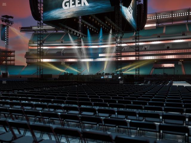 Lincoln Financial Field - Section Floor 28 Seat View