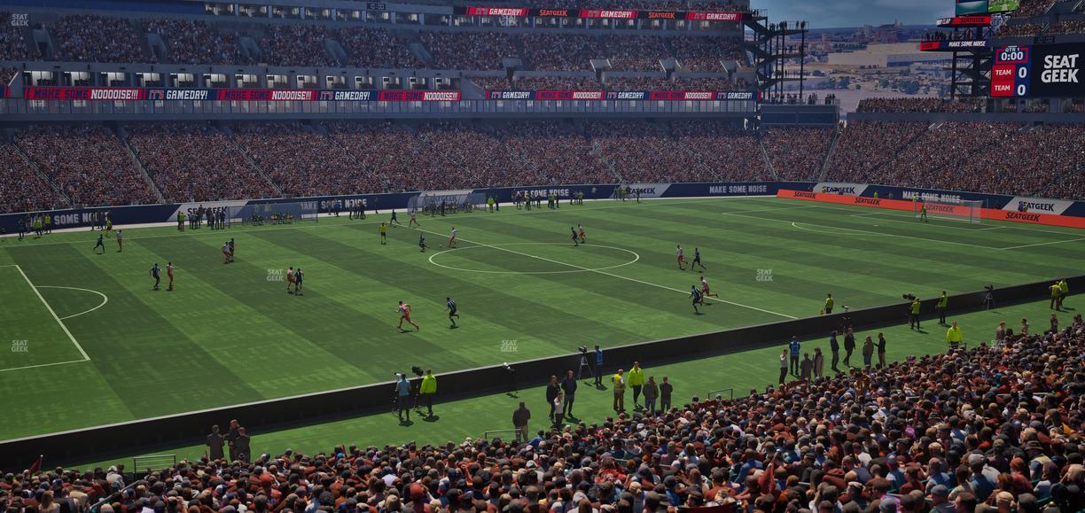 Lincoln Financial Field - Section Lower Suite 25 Seat View