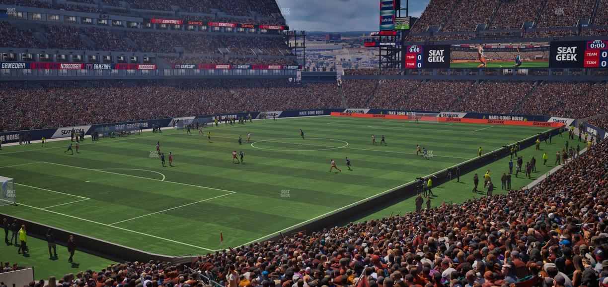 Lincoln Financial Field - Section Lower Suite 33 Seat View