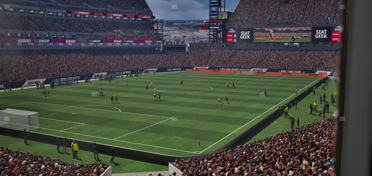 Lincoln Financial Field - Section Lower Suite 36 Seat View