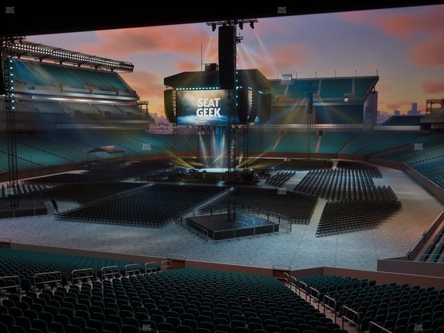 Lincoln Financial Field - Section Lower Suite 40 Seat View