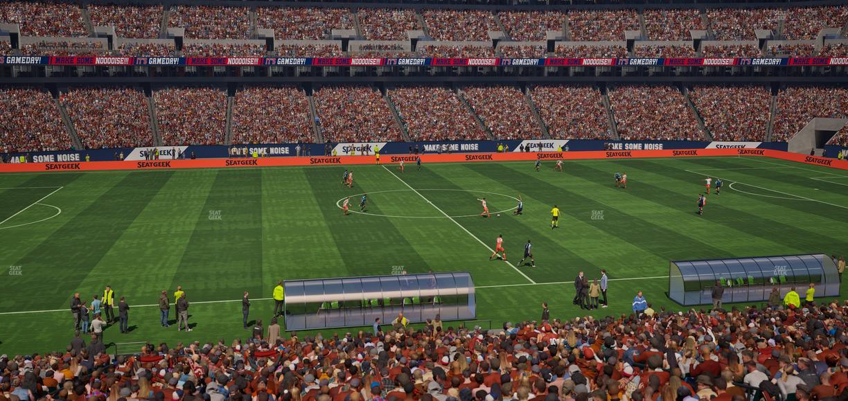 Lincoln Financial Field - Section Lower Suite 55 Seat View