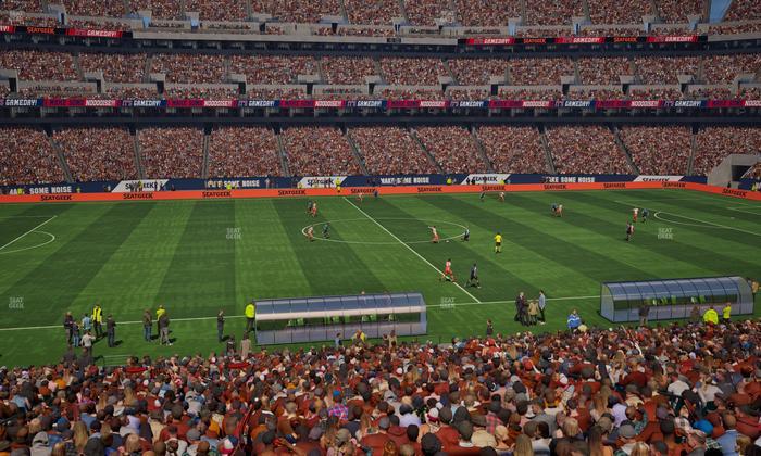 Lincoln Financial Field - Section Lower Suite 55 Seat View