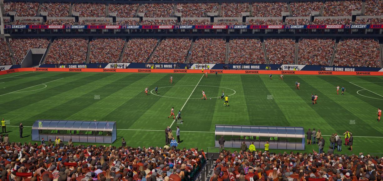 Lincoln Financial Field - Section Lower Suite 58 Seat View