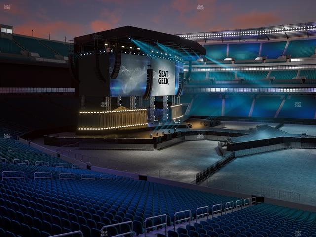 Official view from Section Lower Suite 58 at Lincoln Financial Field
