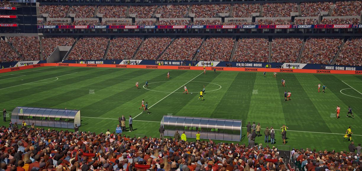 Lincoln Financial Field - Section Lower Suite 60 Seat View