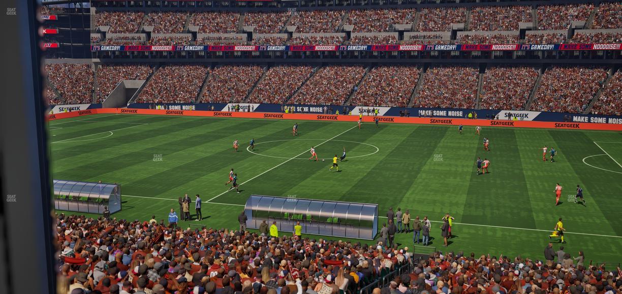 Lincoln Financial Field - Section Lower Suite 61 Seat View