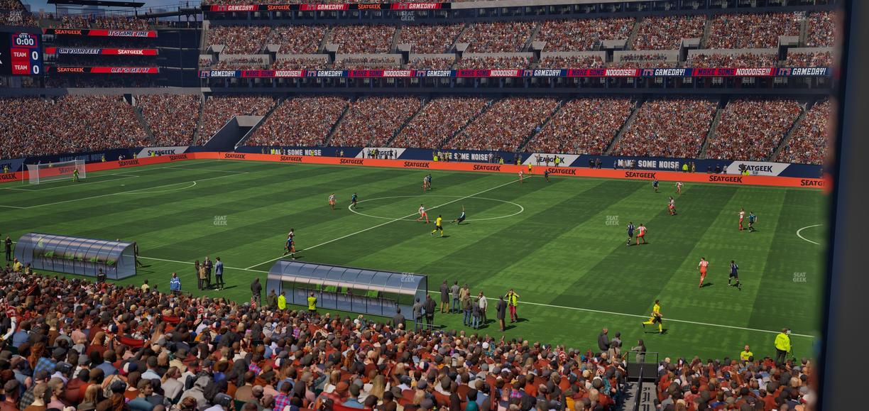 Lincoln Financial Field - Section Lower Suite 63 Seat View