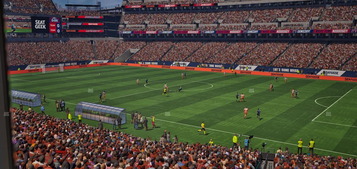 Lincoln Financial Field - Section Lower Suite 66 Seat View