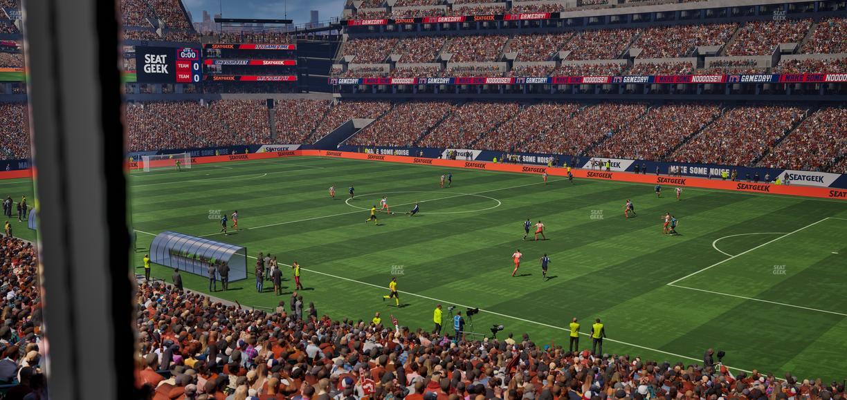 Lincoln Financial Field - Section Lower Suite 68 Seat View