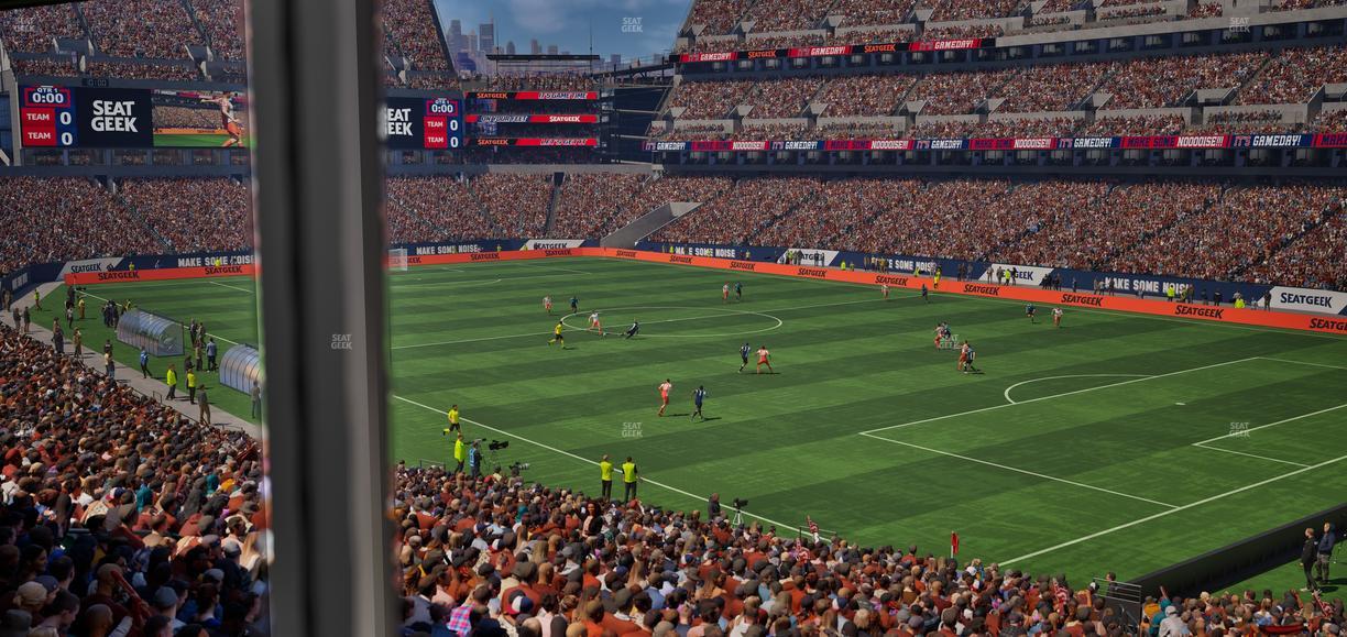 Lincoln Financial Field - Section Lower Suite 72 Seat View