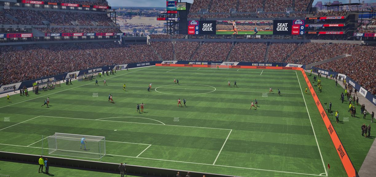 Lincoln Financial Field - Section M 12 Seat View