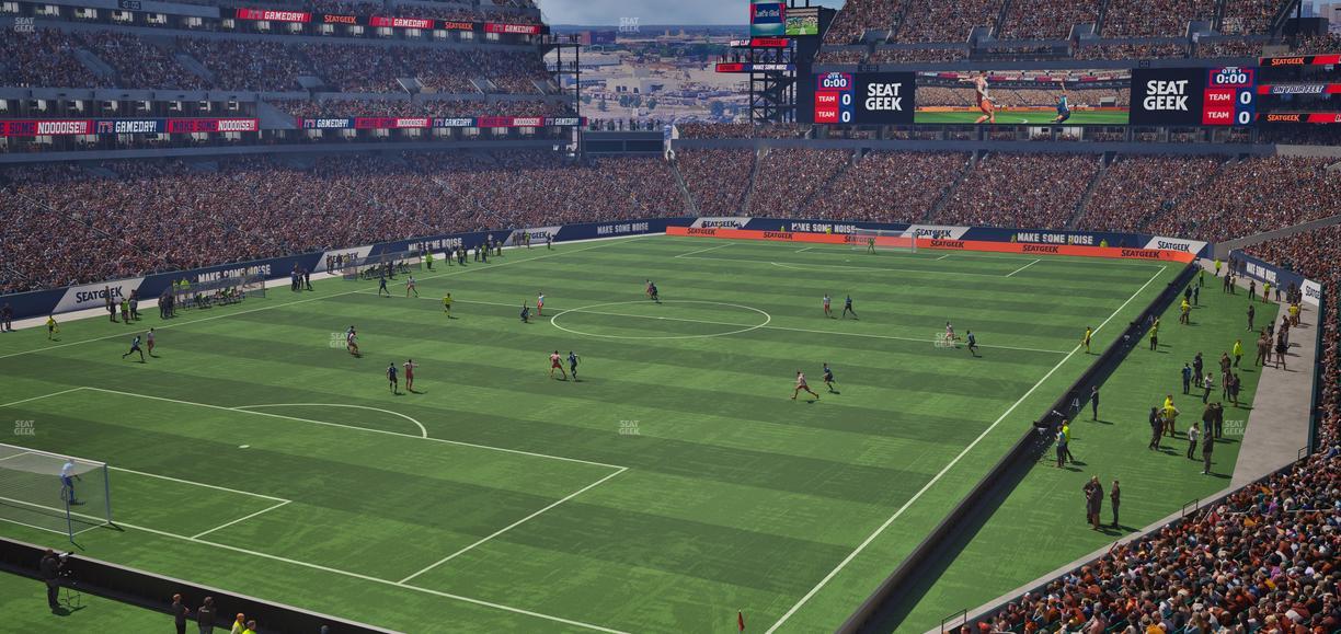 Lincoln Financial Field - Section M 14 Seat View