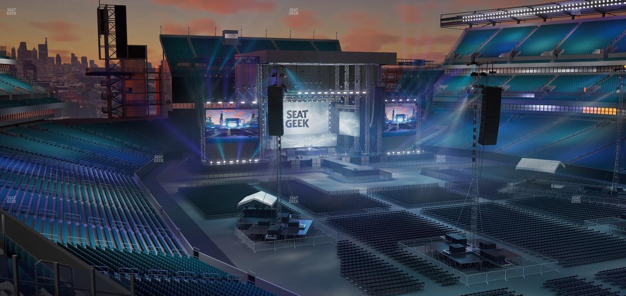 Lincoln Financial Field - Section M 7 Seat View