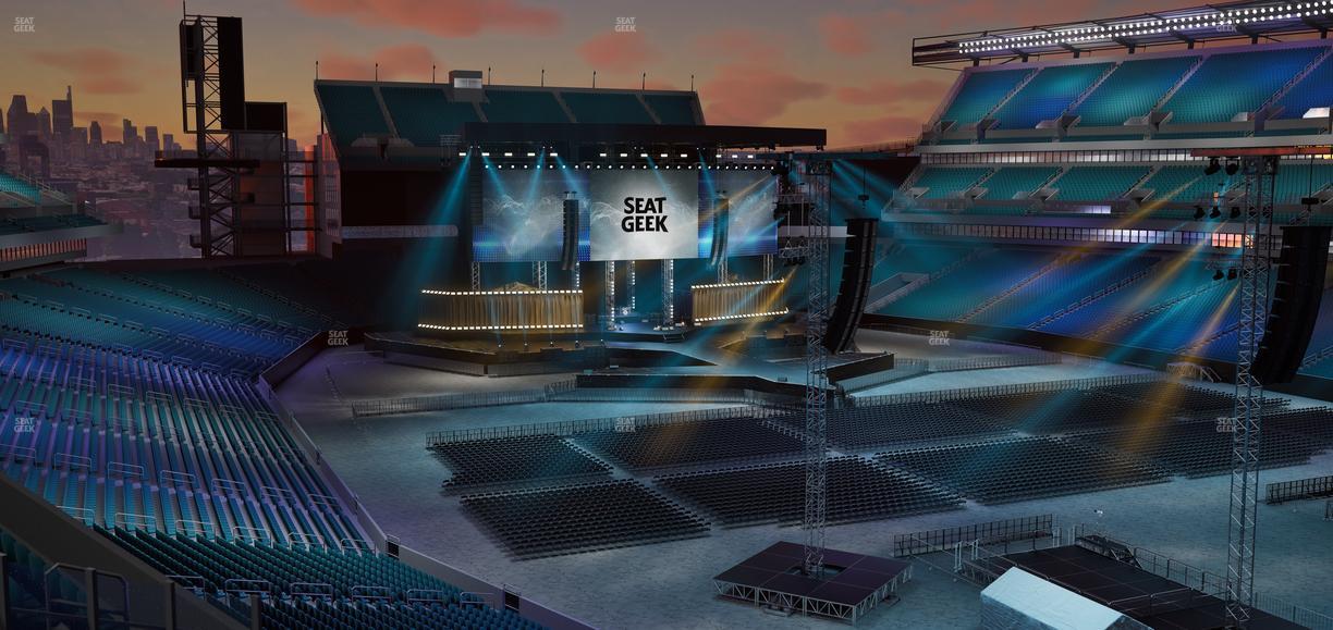 Lincoln Financial Field - Section M 7 Seat View