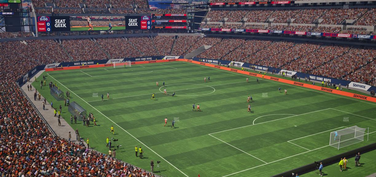 Lincoln Financial Field - Section M 7 Seat View