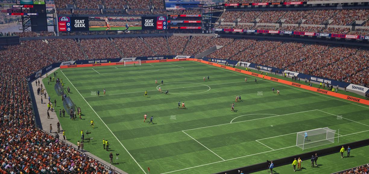 Lincoln Financial Field - Section M 8 Seat View