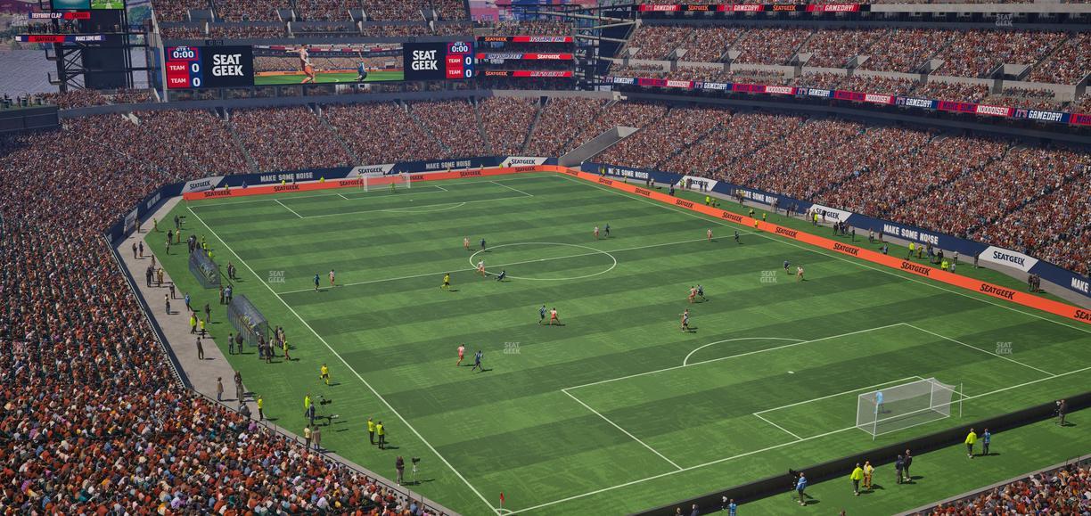 Lincoln Financial Field - Section Miller Lite Phlite Deck Seat View