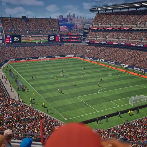 Lincoln Financial Field - Section Miller Lite Phlite Deck Seat View