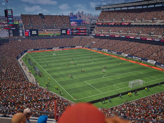 Lincoln Financial Field - Section Miller Lite Phlite Deck Seat View Lincoln Financial Field - Section Miller Lite Phlite Deck Seat View