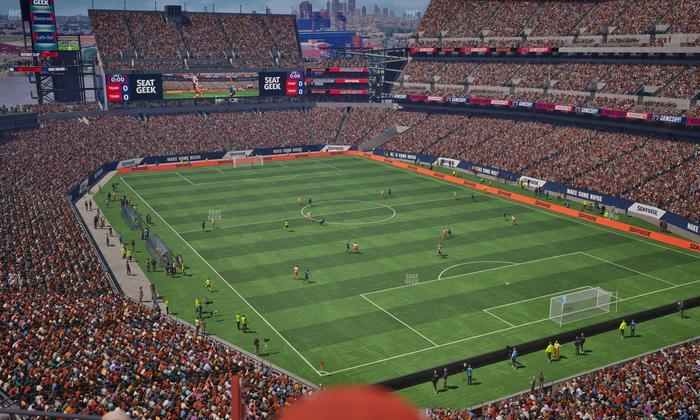 Lincoln Financial Field - Section Miller Lite Phlite Deck Seat View