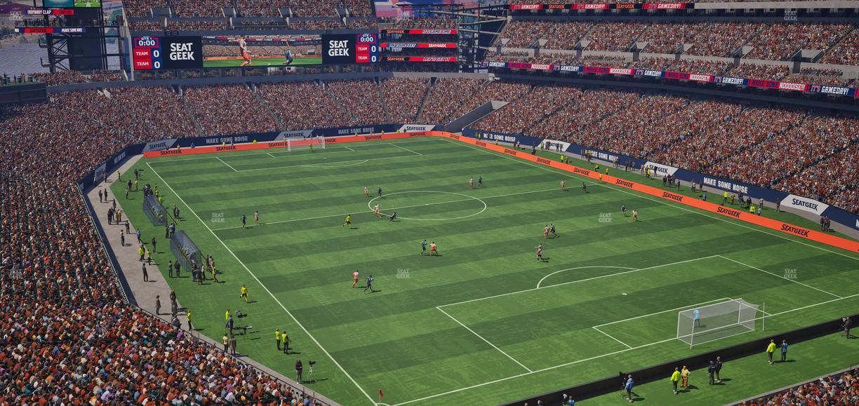 Lincoln Financial Field - Section Miller Lite Phlite Deck Seat View