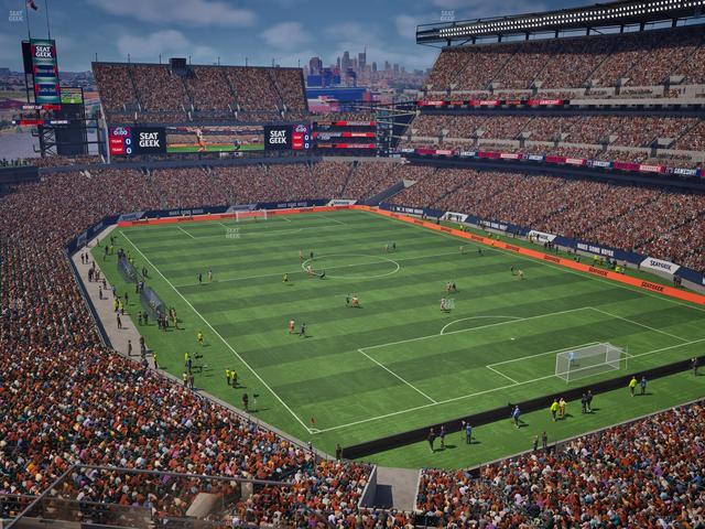 Lincoln Financial Field - Section Miller Lite Phlite Deck Seat View