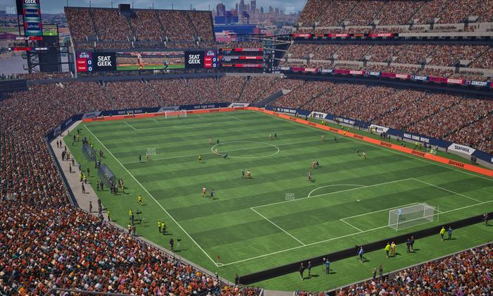 Lincoln Financial Field - Section Miller Lite Phlite Deck Seat View