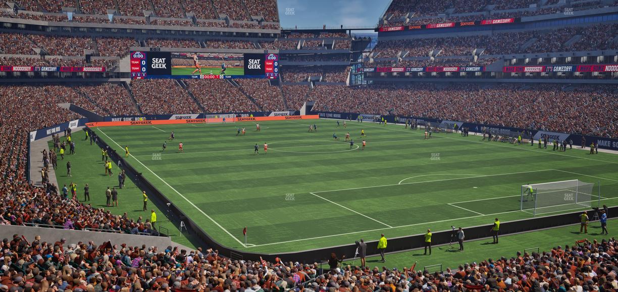 Lincoln Financial Field - Section Northeast Terrace 1 Seat View