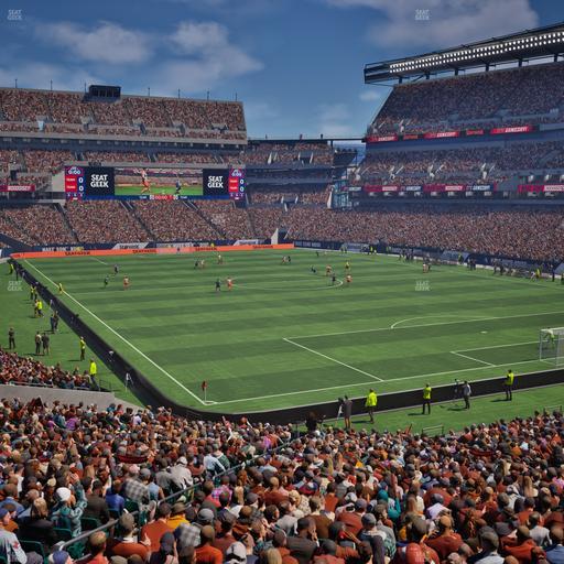 Lincoln Financial Field - Section Northeast Terrace 1 Seat View