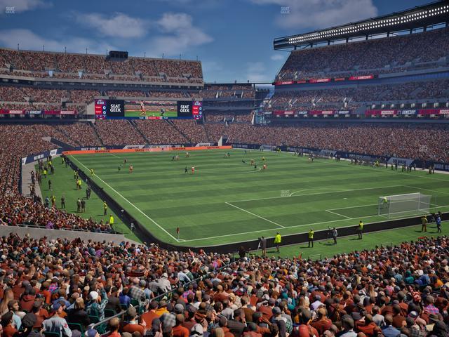 Lincoln Financial Field - Section Northeast Terrace 1 Seat View