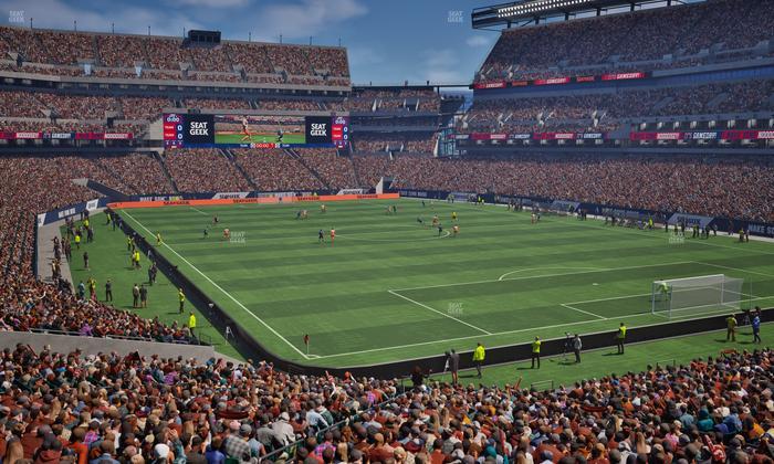 Lincoln Financial Field - Section Northeast Terrace 1 Seat View