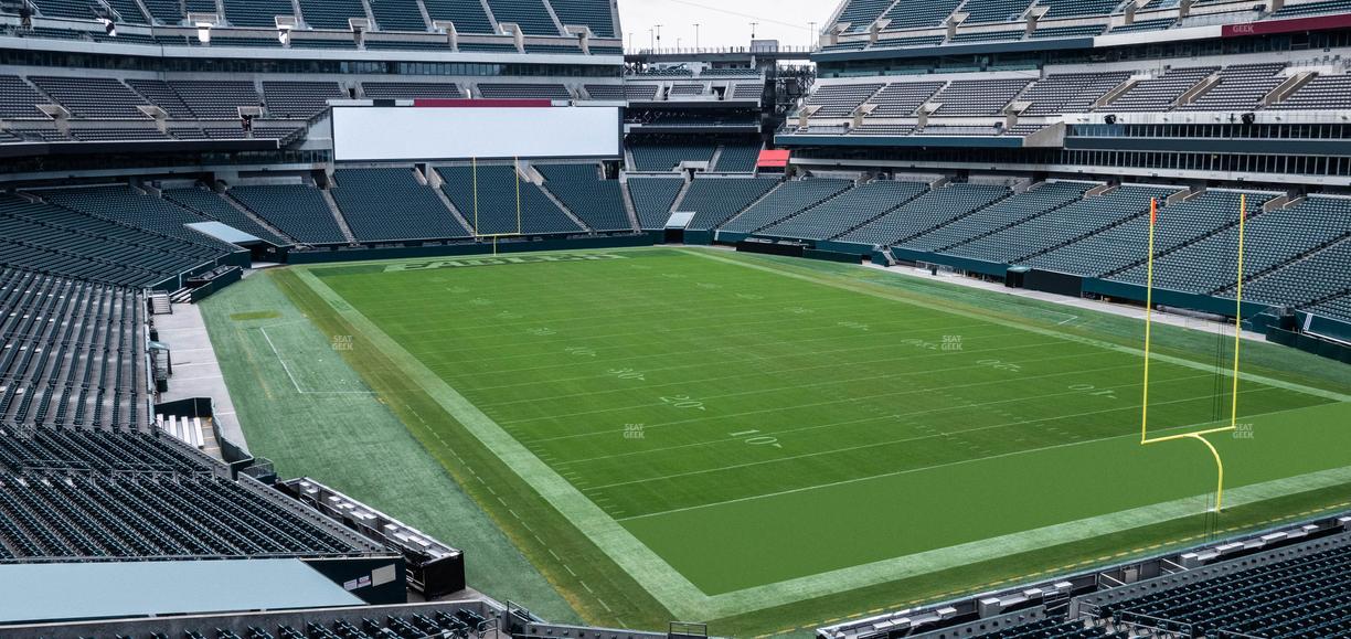 Lincoln Financial Field - Section Northeast Terrace 2 Seat View
