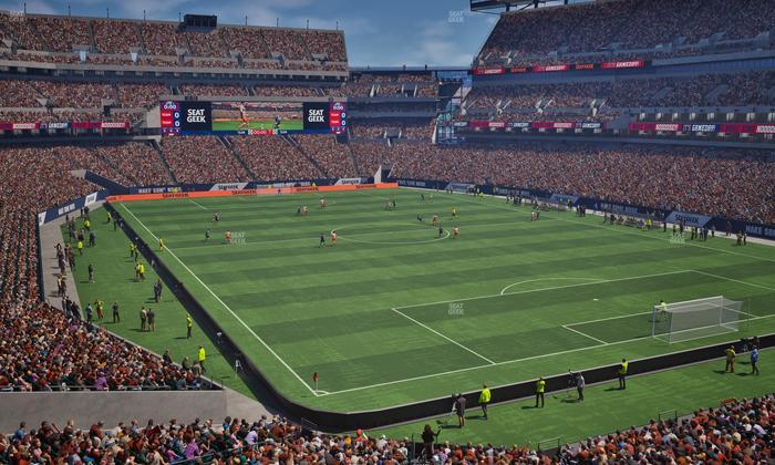 Lincoln Financial Field - Section Northeast Terrace 2 Seat View