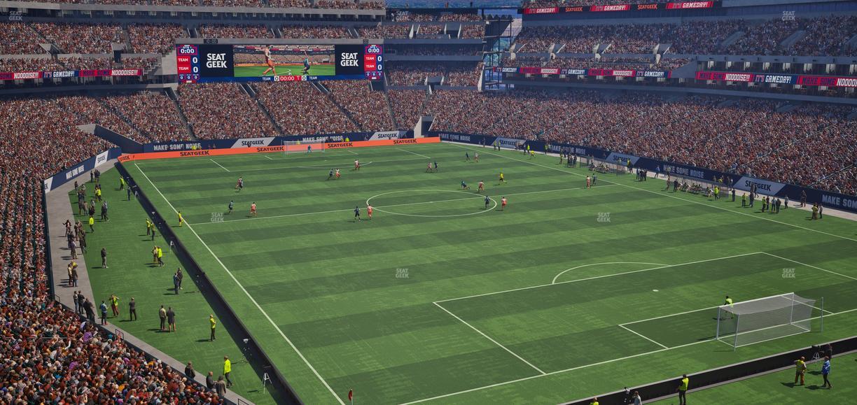 Lincoln Financial Field - Section Northeast Terrace 3 Seat View