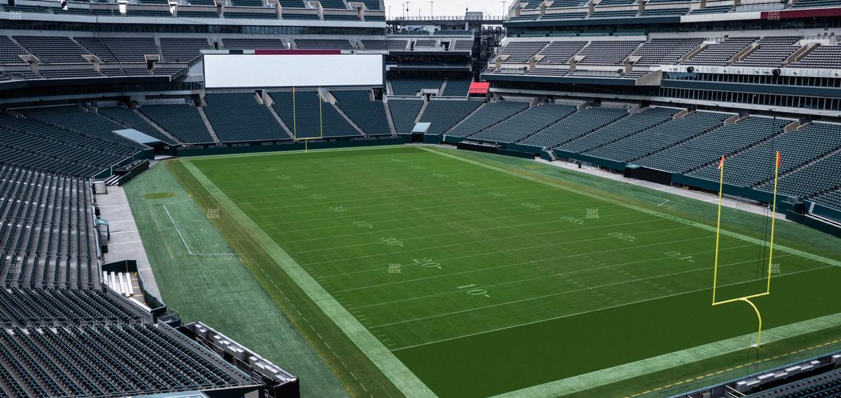 Lincoln Financial Field - Section Northeast Terrace 3 Seat View