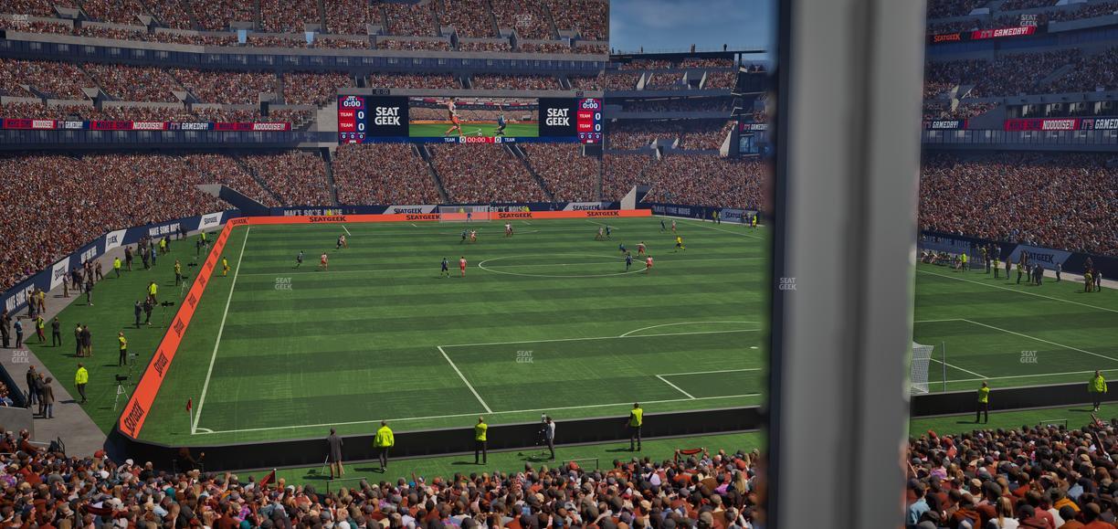 Lincoln Financial Field - Section Red Zone Suite 98 Seat View