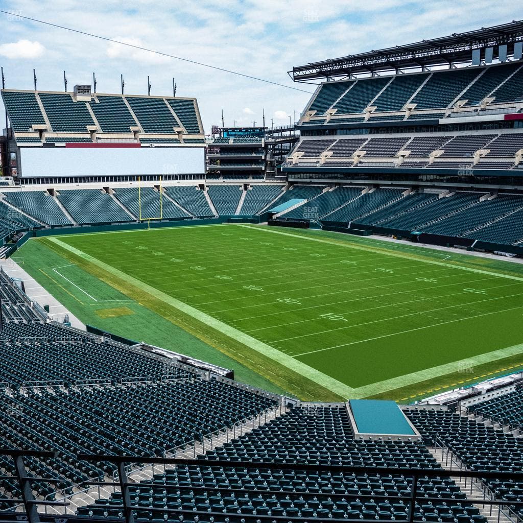 Lincoln Financial Field - Section Southwest Terrace Seat View