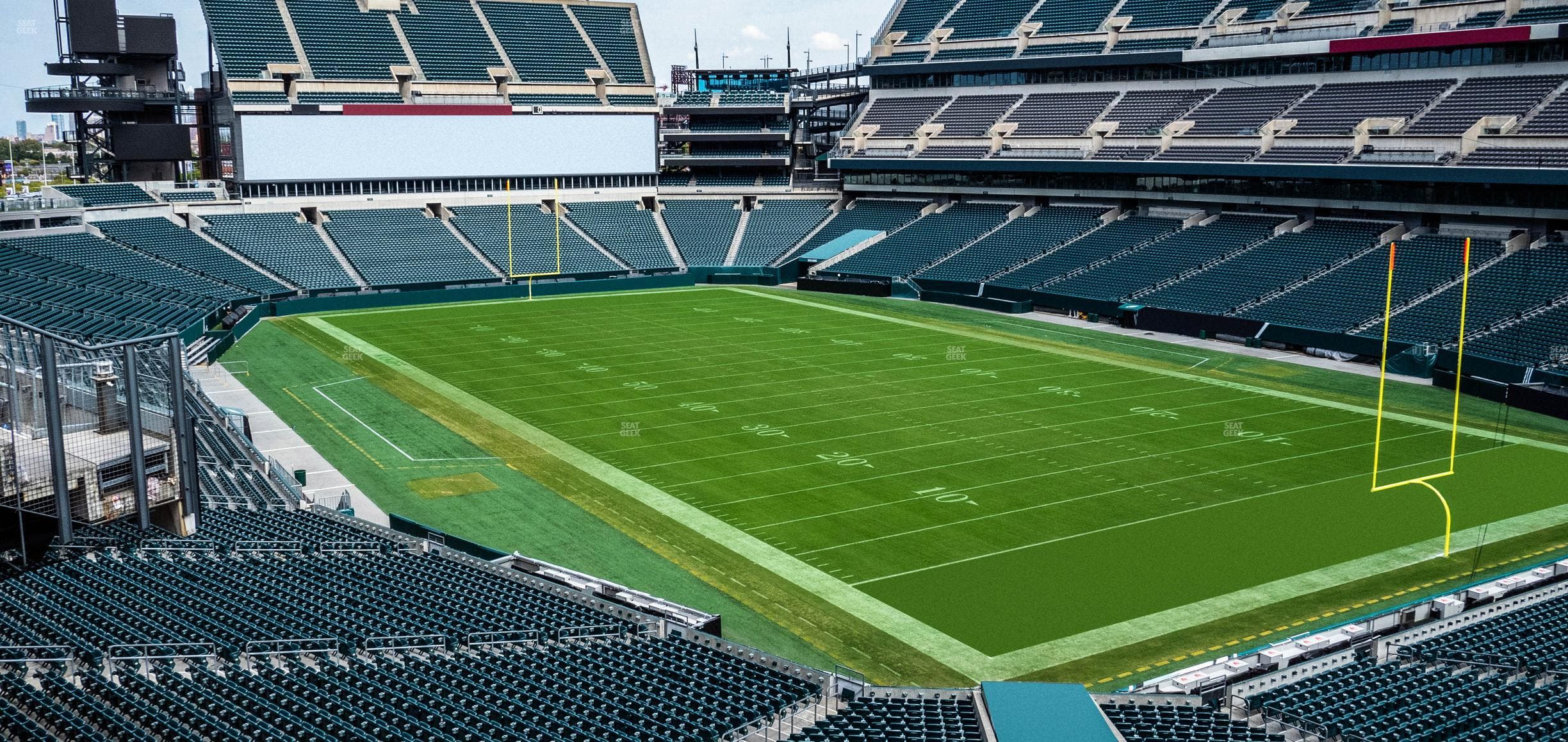 Lincoln Financial Field - Section Southwest Terrace Seat View