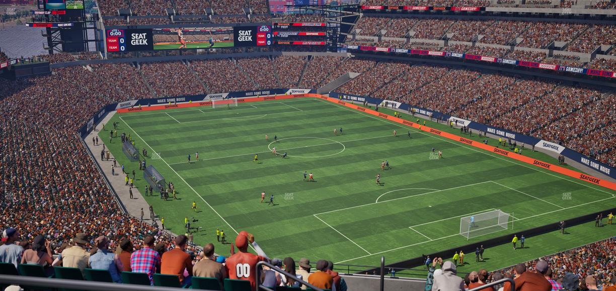 Lincoln Financial Field - Section Standing Room Only Seat View