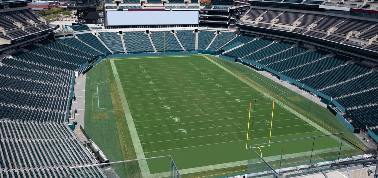 Lincoln Financial Field - Section Standing Room Only Seat View